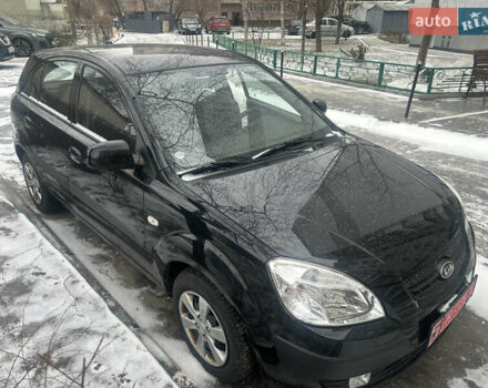 Чорний Кіа Ріо, об'ємом двигуна 1.4 л та пробігом 166 тис. км за 5450 $, фото 1 на Automoto.ua