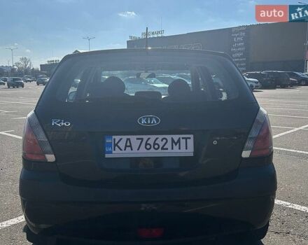 Черный Киа Рио, объемом двигателя 1.4 л и пробегом 167 тыс. км за 4200 $, фото 7 на Automoto.ua