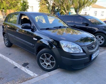 Чорний Кіа Ріо, об'ємом двигуна 1.4 л та пробігом 208 тис. км за 3650 $, фото 5 на Automoto.ua
