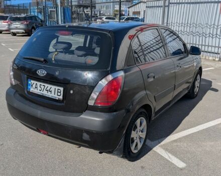 Черный Киа Рио, объемом двигателя 1.4 л и пробегом 287 тыс. км за 4400 $, фото 9 на Automoto.ua