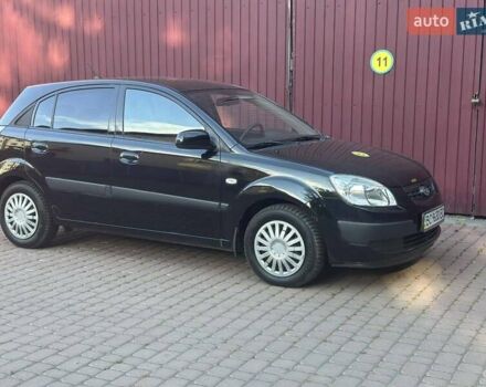 Черный Киа Рио, объемом двигателя 1.4 л и пробегом 102 тыс. км за 4499 $, фото 11 на Automoto.ua