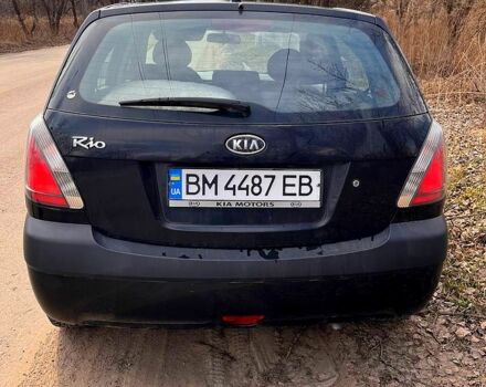 Чорний Кіа Ріо, об'ємом двигуна 1.4 л та пробігом 194 тис. км за 4500 $, фото 1 на Automoto.ua