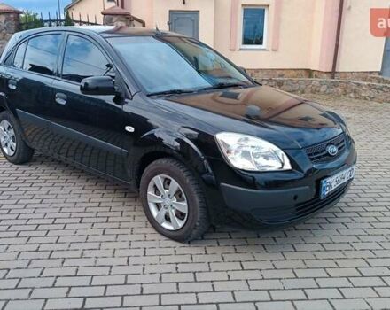 Черный Киа Рио, объемом двигателя 1.4 л и пробегом 181 тыс. км за 3850 $, фото 3 на Automoto.ua
