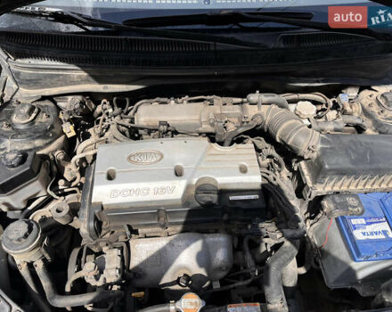 Черный Киа Рио, объемом двигателя 1.4 л и пробегом 174 тыс. км за 4200 $, фото 33 на Automoto.ua