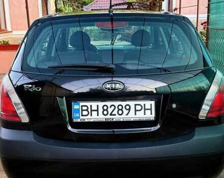 Черный Киа Рио, объемом двигателя 1.4 л и пробегом 237 тыс. км за 4200 $, фото 5 на Automoto.ua