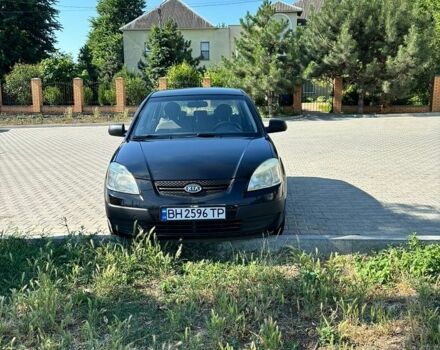 Черный Киа Рио, объемом двигателя 1.4 л и пробегом 134 тыс. км за 5300 $, фото 1 на Automoto.ua