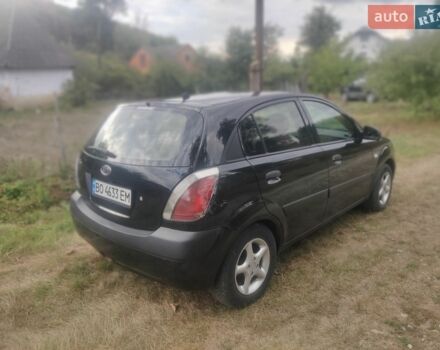Черный Киа Рио, объемом двигателя 1.4 л и пробегом 260 тыс. км за 3450 $, фото 6 на Automoto.ua