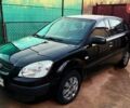Черный Киа Рио, объемом двигателя 1.4 л и пробегом 237 тыс. км за 4200 $, фото 2 на Automoto.ua