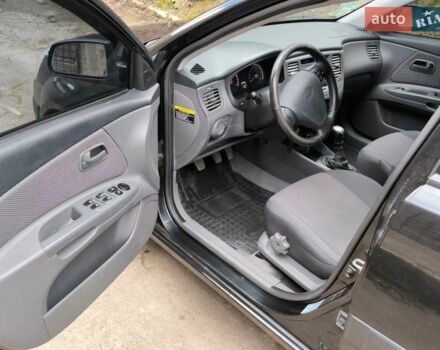 Чорний Кіа Ріо, об'ємом двигуна 1.4 л та пробігом 198 тис. км за 5200 $, фото 6 на Automoto.ua