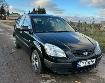 Черный Киа Рио, объемом двигателя 1.4 л и пробегом 220 тыс. км за 4399 $, фото 8 на Automoto.ua