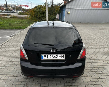 Черный Киа Рио, объемом двигателя 1.4 л и пробегом 172 тыс. км за 5700 $, фото 6 на Automoto.ua