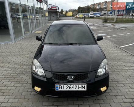 Черный Киа Рио, объемом двигателя 1.4 л и пробегом 172 тыс. км за 5700 $, фото 13 на Automoto.ua