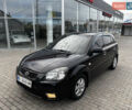 Черный Киа Рио, объемом двигателя 1.4 л и пробегом 172 тыс. км за 5700 $, фото 1 на Automoto.ua