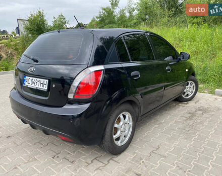 Черный Киа Рио, объемом двигателя 1.4 л и пробегом 193 тыс. км за 5000 $, фото 3 на Automoto.ua
