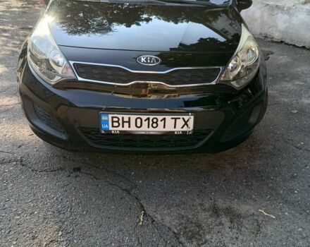 Черный Киа Рио, объемом двигателя 1.1 л и пробегом 182 тыс. км за 5500 $, фото 2 на Automoto.ua