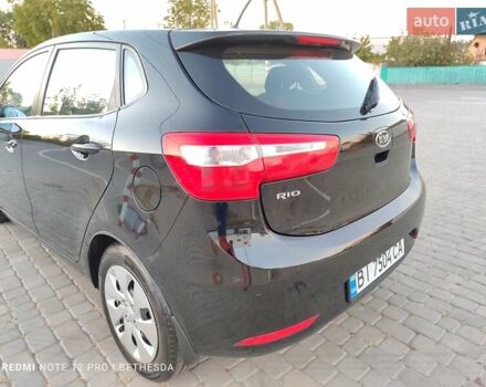 Черный Киа Рио, объемом двигателя 1.4 л и пробегом 42 тыс. км за 8200 $, фото 24 на Automoto.ua