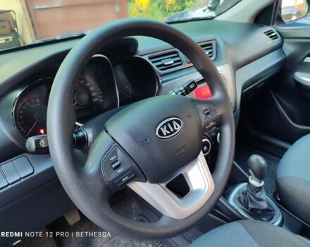 Черный Киа Рио, объемом двигателя 1.4 л и пробегом 41 тыс. км за 8200 $, фото 18 на Automoto.ua