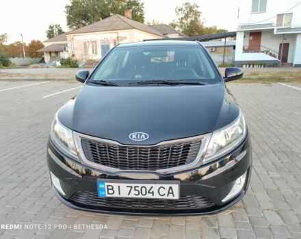 Черный Киа Рио, объемом двигателя 1.4 л и пробегом 41 тыс. км за 8200 $, фото 2 на Automoto.ua