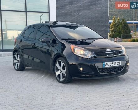 Черный Киа Рио, объемом двигателя 1.59 л и пробегом 128 тыс. км за 6500 $, фото 5 на Automoto.ua