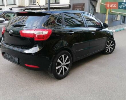 Черный Киа Рио, объемом двигателя 1.6 л и пробегом 156 тыс. км за 7950 $, фото 1 на Automoto.ua