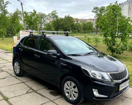 Черный Киа Рио, объемом двигателя 1.6 л и пробегом 160 тыс. км за 8200 $, фото 2 на Automoto.ua