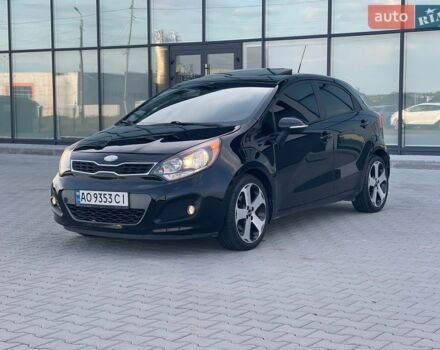Черный Киа Рио, объемом двигателя 1.59 л и пробегом 128 тыс. км за 6500 $, фото 1 на Automoto.ua