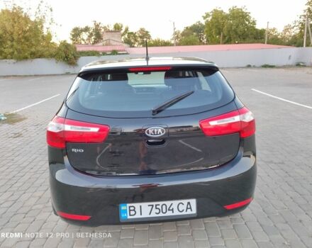 Черный Киа Рио, объемом двигателя 1.4 л и пробегом 41 тыс. км за 8200 $, фото 6 на Automoto.ua