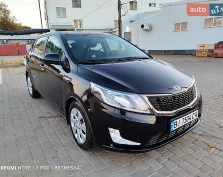 Чорний Кіа Ріо, об'ємом двигуна 1.4 л та пробігом 42 тис. км за 8200 $, фото 1 на Automoto.ua