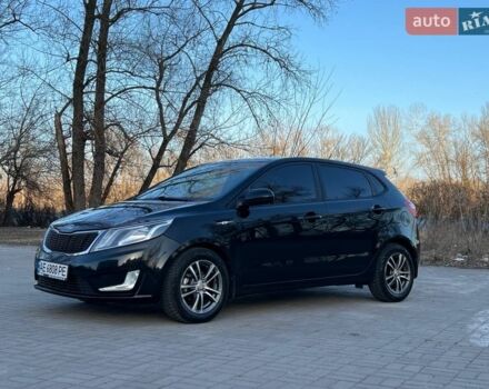 Черный Киа Рио, объемом двигателя 1.6 л и пробегом 155 тыс. км за 7300 $, фото 1 на Automoto.ua