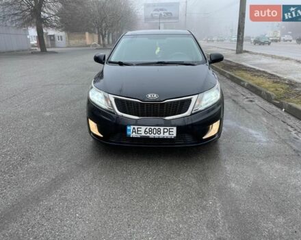 Черный Киа Рио, объемом двигателя 1.6 л и пробегом 155 тыс. км за 6600 $, фото 3 на Automoto.ua
