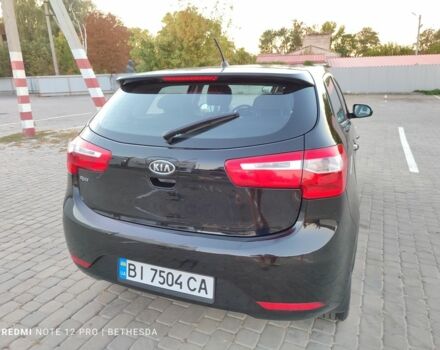 Черный Киа Рио, объемом двигателя 1.4 л и пробегом 41 тыс. км за 8200 $, фото 7 на Automoto.ua