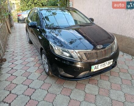 Черный Киа Рио, объемом двигателя 1.4 л и пробегом 53 тыс. км за 8400 $, фото 2 на Automoto.ua