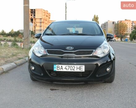 Черный Киа Рио, объемом двигателя 1.12 л и пробегом 235 тыс. км за 6200 $, фото 5 на Automoto.ua