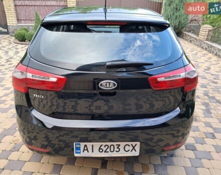 Черный Киа Рио, объемом двигателя 1.4 л и пробегом 172 тыс. км за 5700 $, фото 7 на Automoto.ua