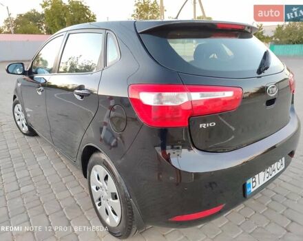 Черный Киа Рио, объемом двигателя 1.4 л и пробегом 42 тыс. км за 8200 $, фото 25 на Automoto.ua