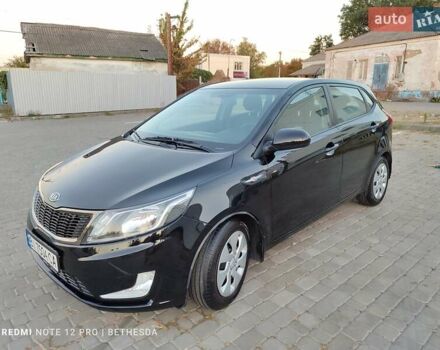 Черный Киа Рио, объемом двигателя 1.4 л и пробегом 42 тыс. км за 8200 $, фото 12 на Automoto.ua