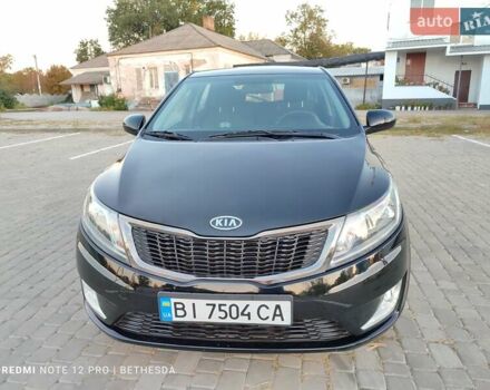 Чорний Кіа Ріо, об'ємом двигуна 1.4 л та пробігом 42 тис. км за 8200 $, фото 5 на Automoto.ua