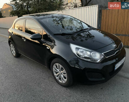 Черный Киа Рио, объемом двигателя 1.12 л и пробегом 216 тыс. км за 6700 $, фото 2 на Automoto.ua