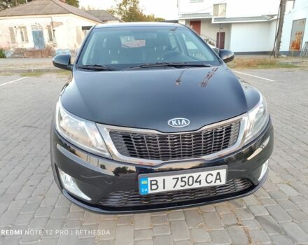 Черный Киа Рио, объемом двигателя 1.4 л и пробегом 41 тыс. км за 8200 $, фото 1 на Automoto.ua