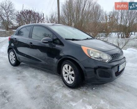 Черный Киа Рио, объемом двигателя 1.6 л и пробегом 149 тыс. км за 7200 $, фото 1 на Automoto.ua