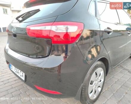 Черный Киа Рио, объемом двигателя 1.4 л и пробегом 42 тыс. км за 8200 $, фото 21 на Automoto.ua