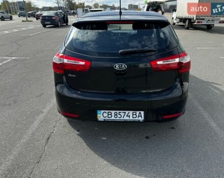 Черный Киа Рио, объемом двигателя 1.4 л и пробегом 125 тыс. км за 6000 $, фото 1 на Automoto.ua