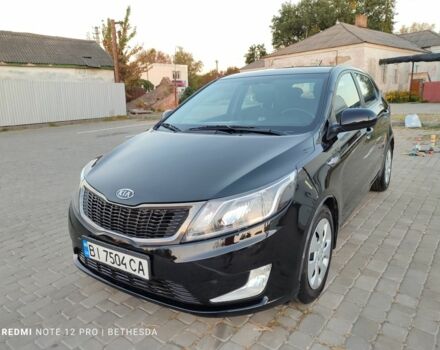 Черный Киа Рио, объемом двигателя 1.4 л и пробегом 41 тыс. км за 8200 $, фото 3 на Automoto.ua