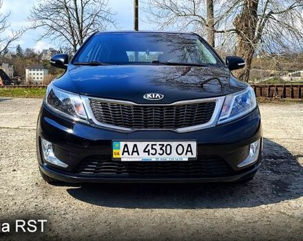 Черный Киа Рио, объемом двигателя 1.6 л и пробегом 62 тыс. км за 9350 $, фото 1 на Automoto.ua
