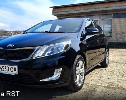 Черный Киа Рио, объемом двигателя 1.6 л и пробегом 62 тыс. км за 9350 $, фото 4 на Automoto.ua