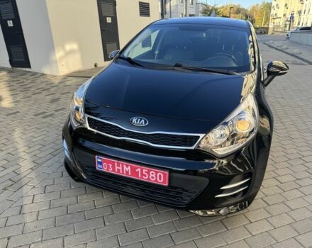 Черный Киа Рио, объемом двигателя 1.4 л и пробегом 159 тыс. км за 11200 $, фото 1 на Automoto.ua
