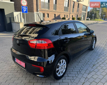 Черный Киа Рио, объемом двигателя 1.4 л и пробегом 159 тыс. км за 11500 $, фото 4 на Automoto.ua