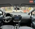 Черный Киа Рио, объемом двигателя 1.4 л и пробегом 74 тыс. км за 12900 $, фото 6 на Automoto.ua