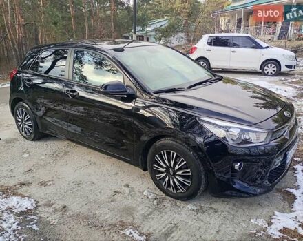 Черный Киа Рио, объемом двигателя 1.4 л и пробегом 63 тыс. км за 13150 $, фото 2 на Automoto.ua