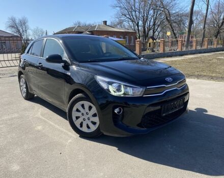 Черный Киа Рио, объемом двигателя 1.4 л и пробегом 87 тыс. км за 288 $, фото 1 на Automoto.ua